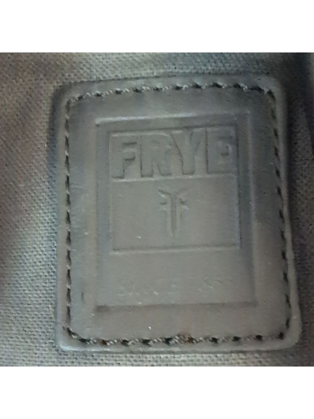 Frye Black Leather Buckled Zipper Back Vintage Rare Unisex Backpack -C192 - Picture 3 of 11